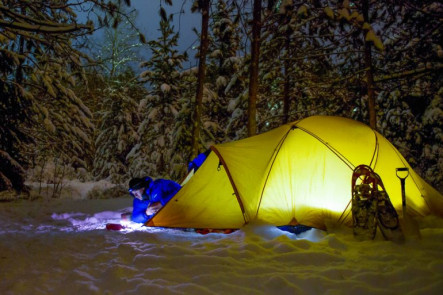 Winter Camping Shelters