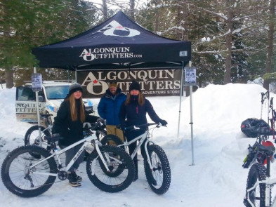 Winter in the Wild Fat Bike Demonstration 2015 bikes