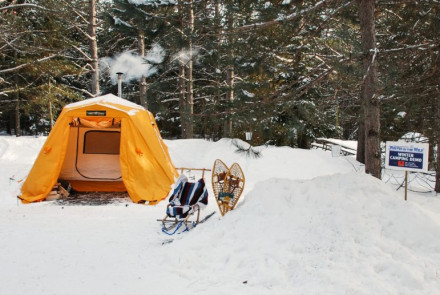 Winter Camping Demo