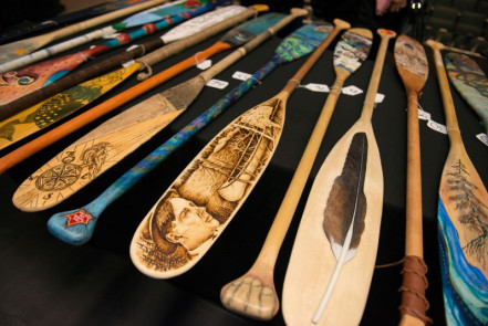 Tom Thomson Paddle Art Auction