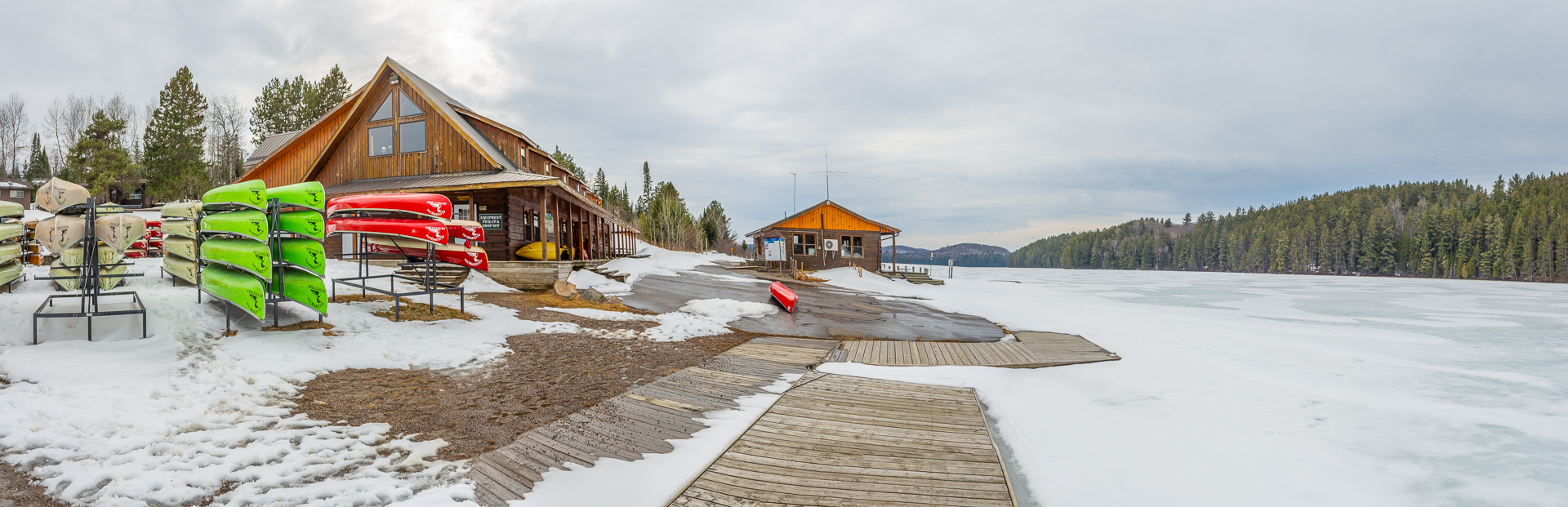 Algonquin Outfitters Lake Opeongo Store April 24th