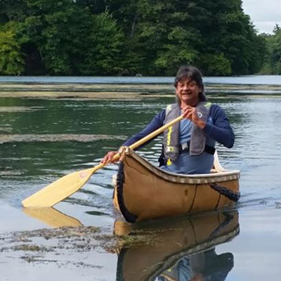 Chuck Commanda Master Algonquin Canoe Builder