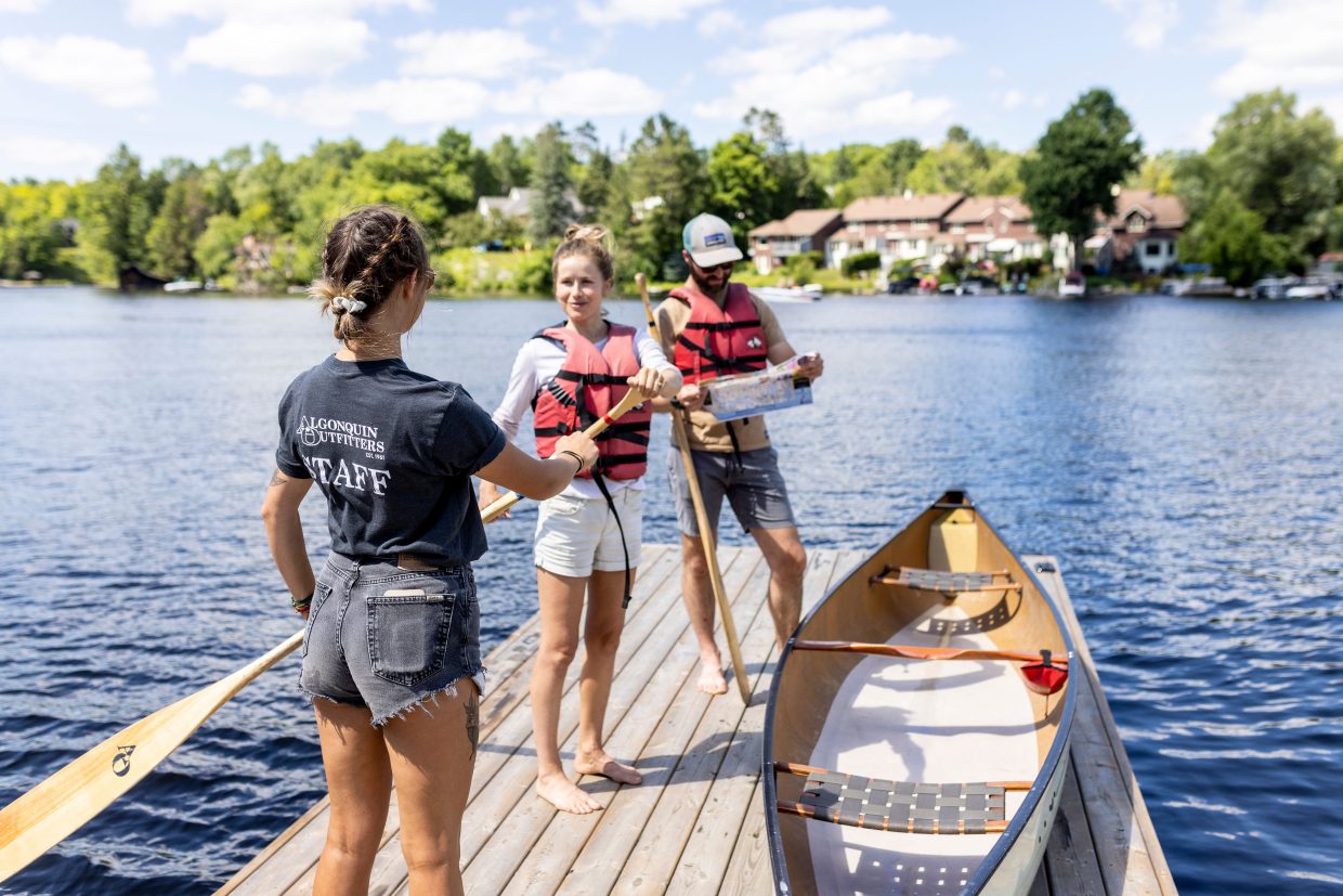 algonquin park canoe day trips